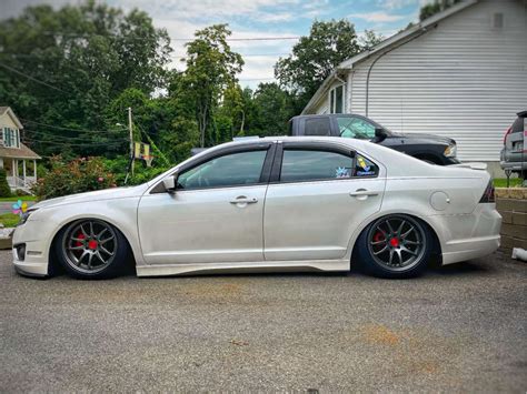 Ford Fusion Wheel Offset Tucked Air Suspension Custom