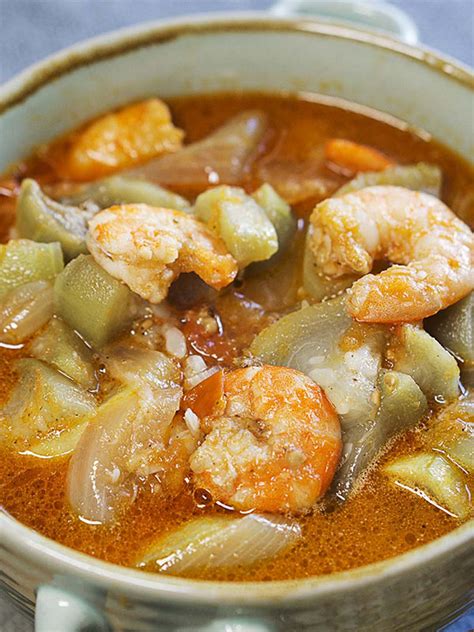 Ginisang Upo with Shrimps Recipe | Amiable Foods