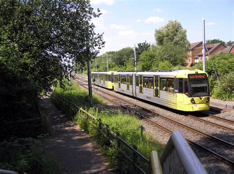 Manchester Metrolink Then Now Mauldeth Road West British Trams