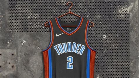 Oklahoma City Thunder 2223 City Edition Uniform The Oklahoma Standard