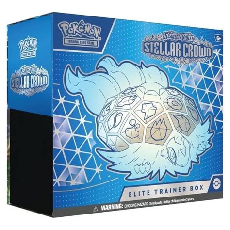 B B I Pokemon Tcg Scarlet Violet Stellar Crown Elite Trainer Box