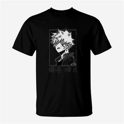 Bakugou Katsuki Skull T Shirt Thegiftio