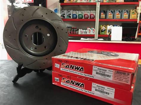 Toyota Alphardvellfire Anh1020 Sanwa Sport Disc Rotor Front And Rear