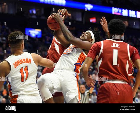 March 14 2019 Florida Gators Forward Dontay Bassett 21 And Arkansas