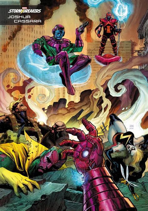 Kang The Conqueror Defeats The Avengers In New Marvel Series