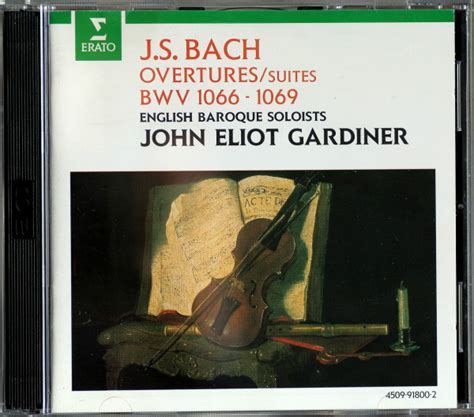 Js Bach English Baroque Soloists John Eliot Gardiner Overtures