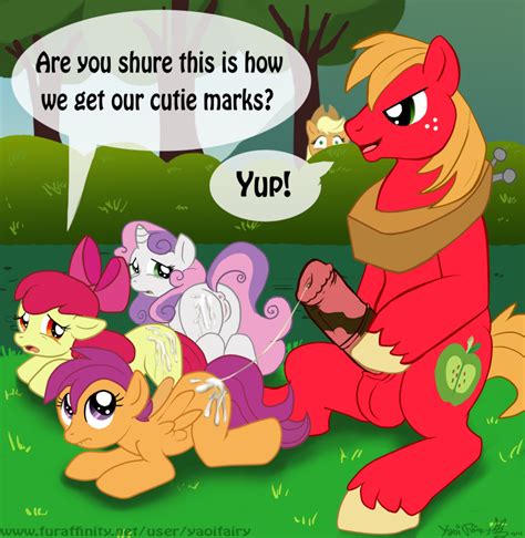 Post Apple Bloom Applejack Big Macintosh Cutie Mark Crusaders