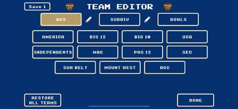 Retro Bowl COLLEGE - All REAL BOWL game “NAMES” : r/RetroBowl