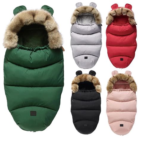 Baby Stroller Sleeping Bag Universal Bunting Bag Warm Footmuff