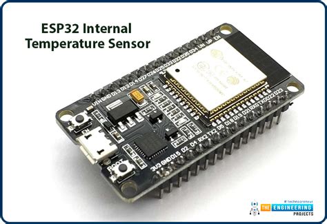 Esp Internal Temperature Sensor The Engineering Projects