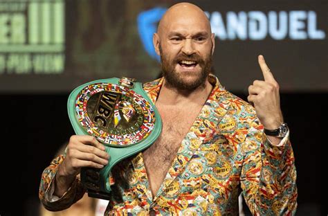 Tyson Fury Erkl Rt Warum Seine Titelverteidigung Gegen Dillian Whyte