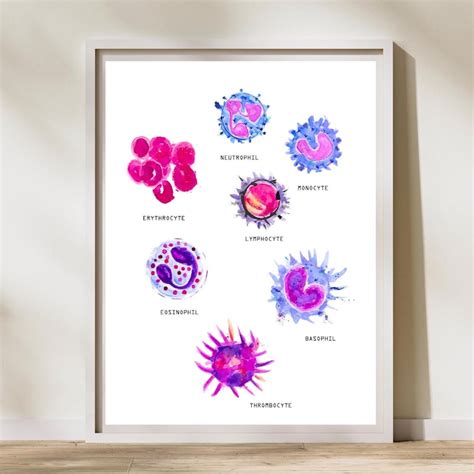 Human Cell Art Etsy