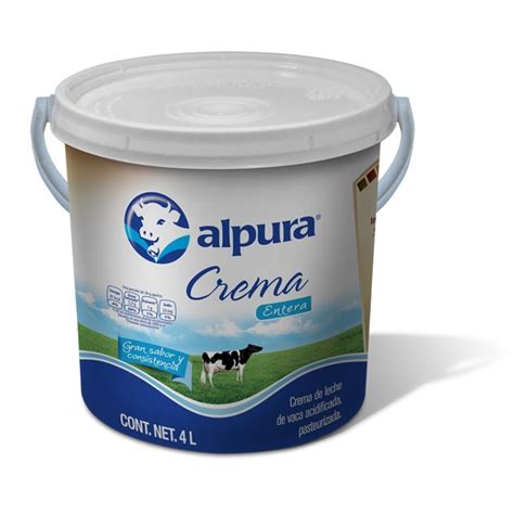 Crema Alpura Entera L Walmart