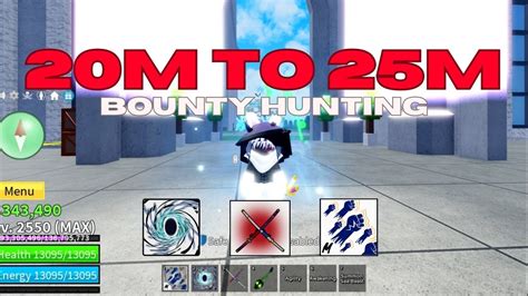 Bounty Hunting With No Skill Build Blox Fruits Road To 25m Youtube