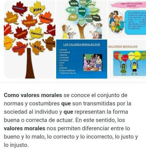 Valores Morales Los 40 Mas Importantes Y Ejemplos Images