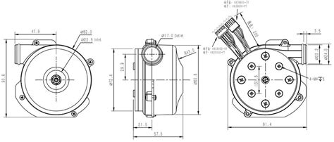 Chine Ventilateur Centrifuge Pour Machine Respiratoire Fabricants Et