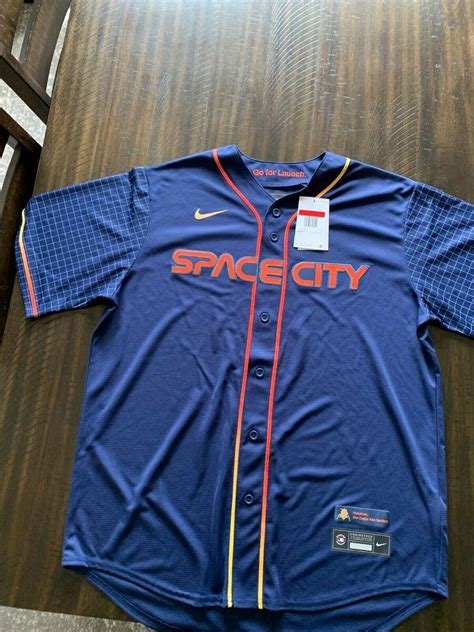 Mens Astros 2023 Space City Champions Alternate Flex Jersey All S