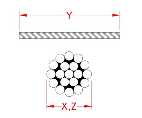 1 X 19 Wire Rope Suncor Stainless