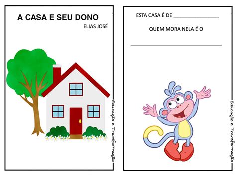 Caderno A Casa E Seu Dono Elias Jos Caderninho Para Trabalhar A