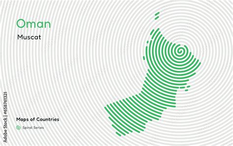 Creative Map Of Oman Political Map Capital Muscat World Countries