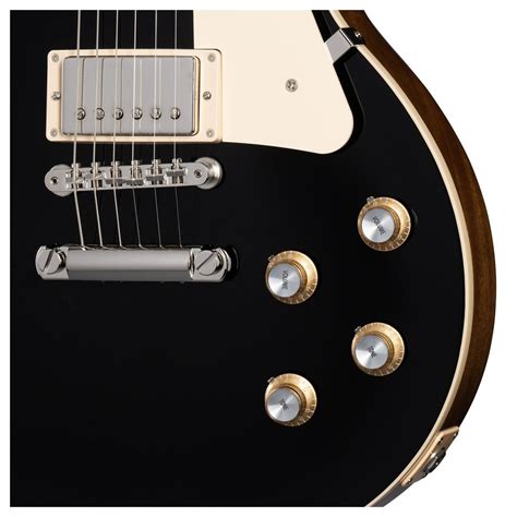 Gibson Les Paul Standard S Plain Top Ebony Top Gear Music