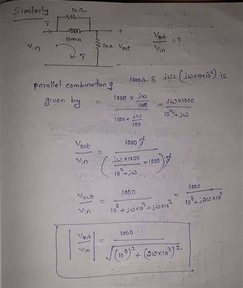 Solved Calculate The Sinusoidal Steady State Response Of The