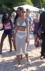 Rihanna Wearing Bikini On The Beach In Sopot LQ Adds Phun Org Forum
