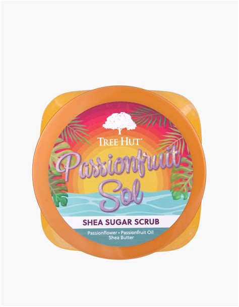 Passionfruit Sol Shea Sugar Scrub Tree Hut Shea®