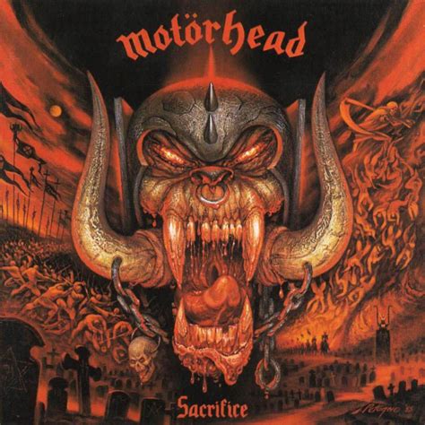 Motörhead Sacrifice Motorhead Mikkey Dee Album Art