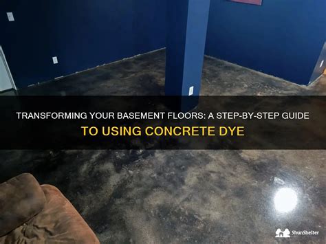 Transforming Your Basement Floors A Step By Step Guide To Using