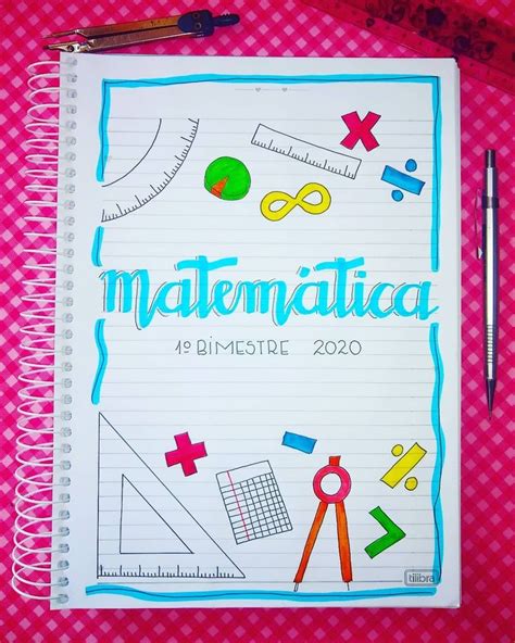 21 Ideas De Portadas De Matematicas Decoracion De Cuadernos Titulos