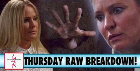 The Young And The Restless Spoilers Raw Breakdown Thursday April 26