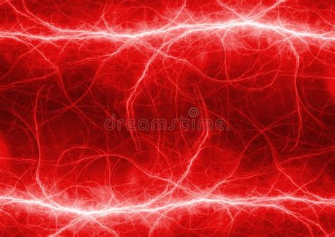 Red plasma lightning stock illustration. Illustration of coil - 104750505