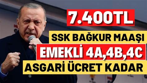 EMEKLİ SSK BAĞKUR OCAK ZAMMI ASGARİ ÜCRET KADAR OLACAK MAAŞLARA BÜYÜK