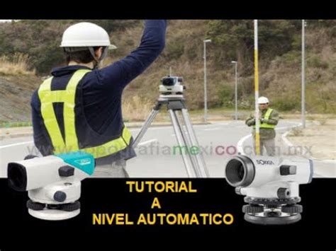 Tutorial guia usuario de como sacar niveles con el nivel topográfico