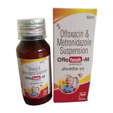 Ofloxacin Metronidazole Suspension Syrup Strength 60 Ml At Rs 15