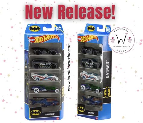 Hot Wheels Scale Toy Cars Set Of Batman Themed Vehicles Home Of The Humble Warrior