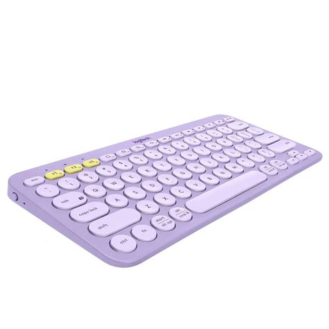 Teclado Logitech Bluetooth Multidispositivo Inalámbrico K380 Lavanda Promart