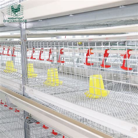 High Quality Poultry Farming Equipment H Type Battery Chicken Cage