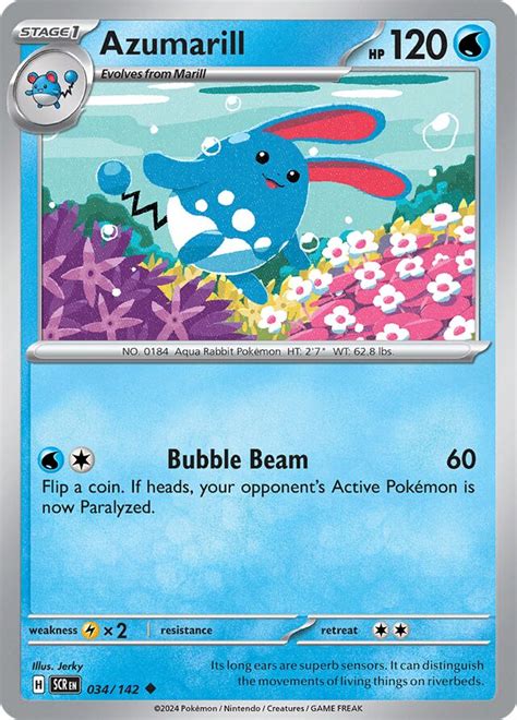 Azumarill Stellar Crown Bulbapedia The Community Driven Pok Mon