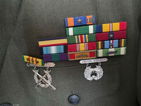 Marine Corps Service And Vietnam Ribbons Rmedals