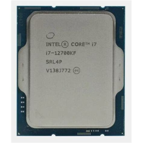 Intel Core I7 12700KF Tray Socket LGA1700 12Gen