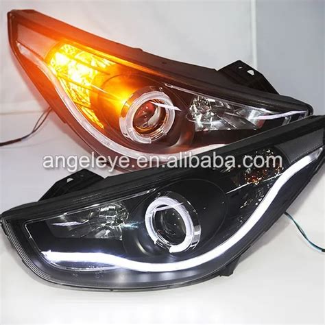 Feu Avant Led Pour Hyundai Tucson Ix Phares Pour Voiture Avec Yeux