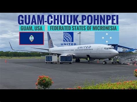 TRIPREPORT United Airlines ECONOMY Boeing 737 800 Guam Chuuk