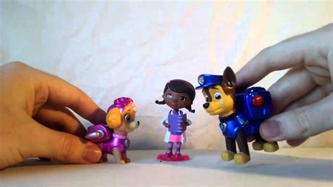 Paw Patrol Doc Mcstuffins Crossover Playtime Youtube