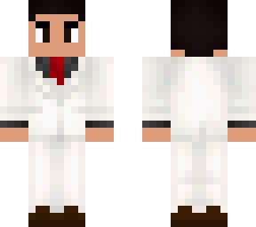 white suit | Minecraft Skin