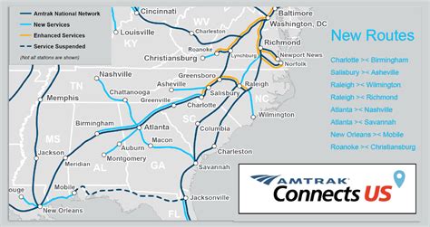 Amtrak Connecting Charlotte With Coast And Mountains Charlotte Stories