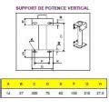 Support Potence Vertical Flygt 150 Kg Vertical