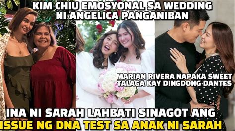 Kim Chiu Naiyak Sa Wedding Ni Angelica Panganibanmarian At Dingdong