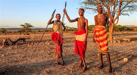 Samburu Tribe In Kenya Samburu National Reserve Kenya